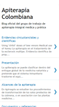 Mobile Screenshot of apiterapiacolombiana.blogspot.com