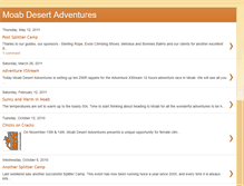 Tablet Screenshot of moabdesertadventures.blogspot.com