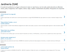 Tablet Screenshot of jardineriazume.blogspot.com