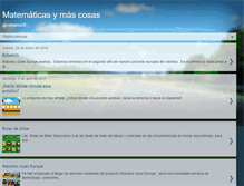 Tablet Screenshot of matesymascosas.blogspot.com