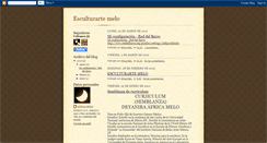 Desktop Screenshot of esculturartemelo.blogspot.com