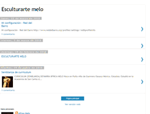 Tablet Screenshot of esculturartemelo.blogspot.com