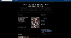 Desktop Screenshot of copperharbor.blogspot.com