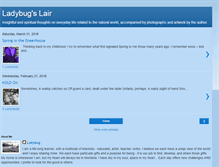Tablet Screenshot of flyhometoladybugslair.blogspot.com