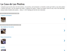 Tablet Screenshot of casalaspiedras.blogspot.com