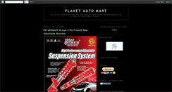 Desktop Screenshot of planetautomart.blogspot.com