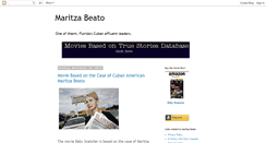 Desktop Screenshot of maritzabeatorentz.blogspot.com