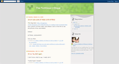 Desktop Screenshot of fictitious-critique.blogspot.com
