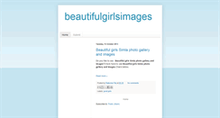 Desktop Screenshot of beautifulgirlsimages.blogspot.com