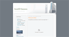 Desktop Screenshot of inutilgames.blogspot.com