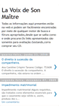 Mobile Screenshot of lavoixdesonmaitre.blogspot.com