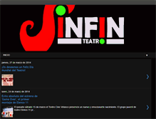 Tablet Screenshot of grupodeteatrosinfin.blogspot.com