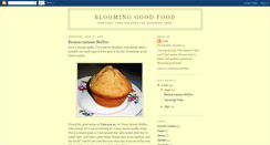 Desktop Screenshot of bloominggoodfood.blogspot.com