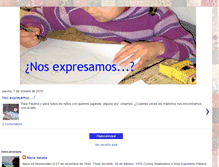 Tablet Screenshot of nosexpresamosenlaescuela.blogspot.com