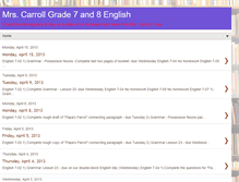 Tablet Screenshot of mrshollycarroll.blogspot.com