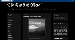 Desktop Screenshot of oldturkishmetal.blogspot.com