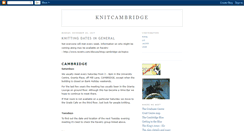 Desktop Screenshot of knitcambridge.blogspot.com