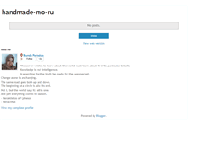 Tablet Screenshot of handmade-mo-ru.blogspot.com