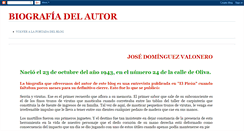 Desktop Screenshot of encinasola-biografia-autor.blogspot.com