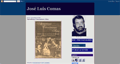 Desktop Screenshot of joseluiscomas.blogspot.com