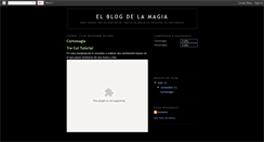 Desktop Screenshot of blogdelamagia.blogspot.com