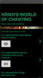 Mobile Screenshot of deepusguidetochant.blogspot.com