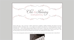 Desktop Screenshot of chicandstunningevents.blogspot.com