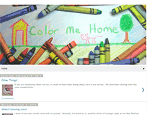 Tablet Screenshot of colormehome.blogspot.com