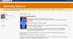 Desktop Screenshot of biomagnetismo-naturacura.blogspot.com