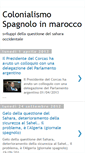Mobile Screenshot of colonialismospagnolonelshara.blogspot.com