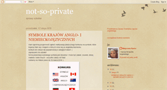 Desktop Screenshot of not-private.blogspot.com