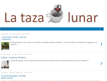 Tablet Screenshot of latazalunar.blogspot.com