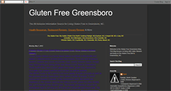 Desktop Screenshot of glutenfreegreensboro.blogspot.com