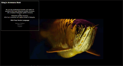 Desktop Screenshot of king-arowana.blogspot.com