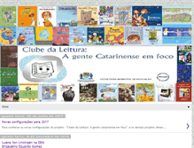 Tablet Screenshot of leituracatarinense.blogspot.com