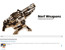 Tablet Screenshot of nerfweapons.blogspot.com