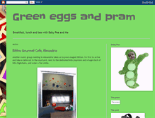 Tablet Screenshot of greeneggsandpram.blogspot.com