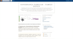 Desktop Screenshot of familygovernance.blogspot.com