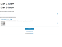 Tablet Screenshot of evaneichhorn.blogspot.com