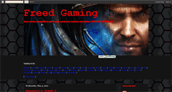 Desktop Screenshot of freedgaming.blogspot.com