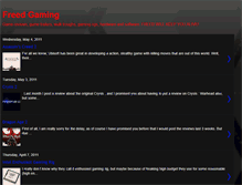 Tablet Screenshot of freedgaming.blogspot.com