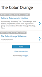 Mobile Screenshot of color-orange.blogspot.com