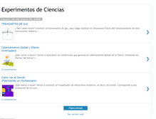 Tablet Screenshot of didacticaenlaciencia.blogspot.com