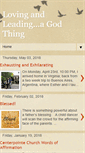 Mobile Screenshot of lovingandleading.blogspot.com