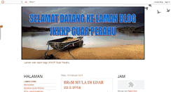 Desktop Screenshot of jkkkpguarperahu.blogspot.com