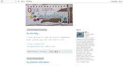 Desktop Screenshot of catbolton-onceuponasaturday.blogspot.com