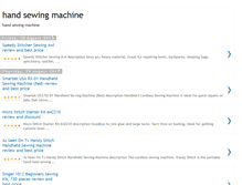 Tablet Screenshot of handsewingmachine.blogspot.com