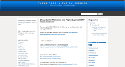 Desktop Screenshot of carsphil.blogspot.com