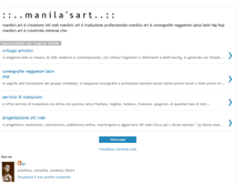 Tablet Screenshot of manilasart.blogspot.com