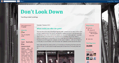 Desktop Screenshot of dontllookdown.blogspot.com